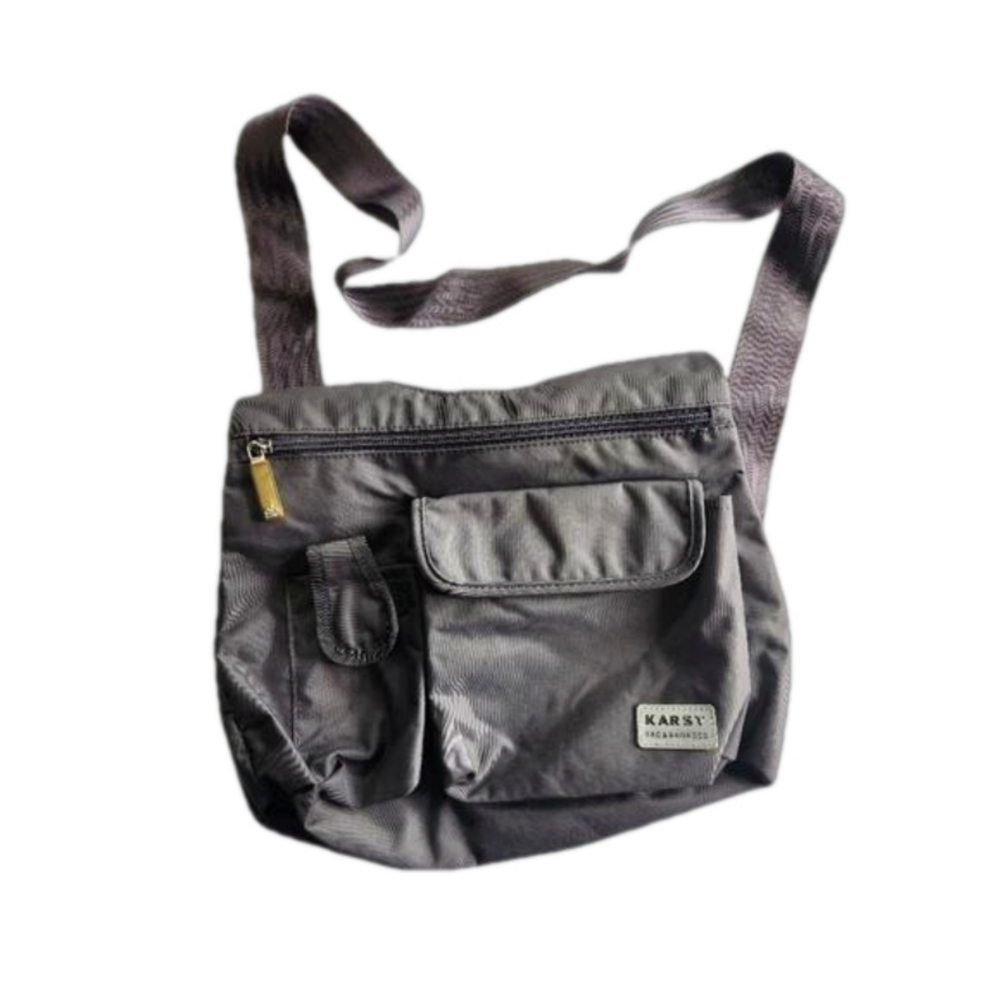 Karst Bag hobo style grey crossbody